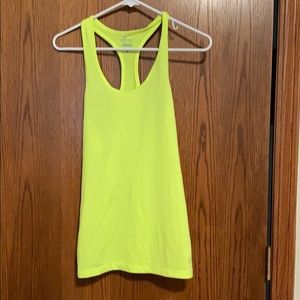 Neon Yellow Nike Dri-Fit stunning Tank Top - small